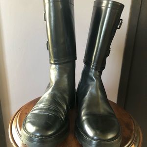 Ann Demeulemeester calf-length boots brand new